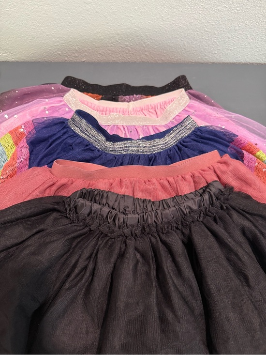 Other - Set of FIVE - Girls Tulle Skirt - Comfortable Elastic Waist - Tutu skirts